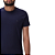 Camiseta Ogochi Manga Curta Essencial Slim Azul Marinho - Imagem 3