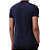 Camiseta Ogochi Manga Curta Essencial Slim Azul Marinho - Imagem 2