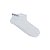 Kit 3 Pares de Meia Mash Sapatilha Cano Curto Branca - Imagem 1