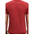 Camiseta Ogochi Decote V Masculina Essencial Slim Vermelha - Imagem 2