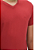 Camiseta Ogochi Decote V Masculina Essencial Slim Vermelha - Imagem 3