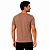 Camiseta Ogochi Essencial Slim Masculina Marrom Rosé - Imagem 2