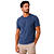 Camiseta Ogochi Essencial Slim Masculina Azul Jeans - Imagem 1