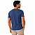 Camiseta Ogochi Essencial Slim Masculina Azul Jeans - Imagem 2