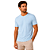 Camiseta Ogochi Essencial Slim Masculina Azul Céu - Imagem 1