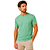 Camiseta Ogochi Essencial Slim Masculina Verde Menta - Imagem 1