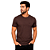 Camiseta Ogochi Essencial Slim Masculina Marrom Café Escuro - Imagem 1