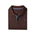 Camisa Gola Polo Ogochi Infantil Essencial Slim Marrom - Imagem 3