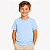 Camiseta Ogochi Infantil Juvenil Slim Lisa Azul Claro - Imagem 3