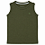 Regata Ogochi Infantil Juvenil Lisa Verde Militar - Imagem 1