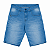 Bermuda Jeans Ogochi Masculina Tradicional Jeans Azul Claro - Imagem 1