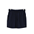 Bermuda Boxer Ogochi Plus Size Lisa com Elastano Azul Escuro - Imagem 3