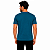 Camiseta Ogochi Essencial Slim Masculino Azul Petróleo - Imagem 2