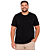 Camiseta Ogochi Plus Size Preta Algodão Masculina - Imagem 1
