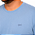 Camiseta Ogochi Plus Size Azul Céu Algodão Masculina - Imagem 2