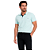 Camisa Gola Polo Ogochi Piquet Casual Masculino Azul Claro - Imagem 1
