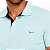 Camisa Gola Polo Ogochi Piquet Casual Masculino Azul Claro - Imagem 2