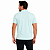 Camisa Gola Polo Ogochi Piquet Casual Masculino Azul Claro - Imagem 3