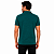 Camisa Gola Polo Ogochi Piquet Casual Masculino Verde Escuro - Imagem 3