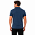 Camisa Gola Polo Ogochi Piquet Casual Masculino Azul Marinho - Imagem 3