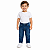 Calça Jeans Claro Ogochi Skinny Infantil Juvenil Azul - Imagem 1