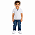 Camisa Gola Polo Ogochi Infantil Juvenil Slim Branca - Imagem 1