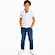 Camisa Gola Polo Ogochi Infantil Juvenil Slim Branca - Imagem 2