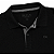 Camisa Gola Polo Ogochi Infantil Juvenil Slim Preta - Imagem 3