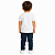Camiseta Ogochi Infantil Juvenil Slim Lisa Branca - Imagem 3