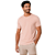 Camiseta Algodão Ogochi Essencial Slim Masculina Rosa Claro - Imagem 1