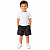 Bermuda Boxer Ogochi Infantil Juvenil Estampa Floral Bolso - Imagem 1