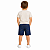 Bermuda Jeans Escuro Ogochi Infantil Juvenil com Elastano - Imagem 3