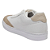 Tênis Infantil Ogochi Casual Bicolor Branco e Bege - Imagem 4
