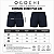 Bermuda Boxer Ogochi Plus Size Estampada Verde e Preto - Imagem 3