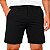 Bermuda Masculina Ogochi Sarja Social Casual Elastano Preta - Imagem 2