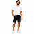 Bermuda Masculina Ogochi Sarja Social Casual Elastano Preta - Imagem 1