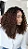 Peruca Lace Front - Cabelo Cacheado Fibra Futura Premium - Imagem 2
