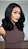 Peruca Lace Front - Fibra Futura Premium Preto - Imagem 2