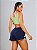 Conjunto Fitness Feminino Âmbar Seven Top Suplex com Forro Duplo e Short Duplo Ice Drop com Suplex - Imagem 4