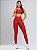 Conjunto Fitness Feminino Montreal Seven Suplex Hyper Soft Top Moderno e Legging Cós Alto - Imagem 1