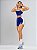 Conjunto Fitness Feminino Glossy Seven Micro Canelado Acetinado e Suplex Poliamida Maxx com Recortes em Contraste e Zero Transparência - Imagem 2
