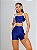 Conjunto Fitness Feminino Glossy Seven Micro Canelado Acetinado e Suplex Poliamida Maxx com Recortes em Contraste e Zero Transparência - Imagem 3