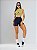 Blusa Cropped Fitness Feminina Ayla Seven Suplex Light com Proteção UV e Detalhe Torcido - Imagem 1