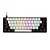 TECLADO MECANICO GAMER GAMDIAS AURA GK2 BRANCO E PRETO SWITCH BLUE ABNT2 - Imagem 4