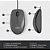 MOUSE LOGITECH M100 OPTICO USB PRETO - Imagem 5