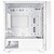 Gabinete Gamer One Power Fractal, Mid Tower, Vidro Temperado, M-ATX, Sem Fonte, Sem Fan, Branco, CC-201W - Imagem 4
