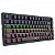 Teclado Mecânico Gamer T-Dagger Megatre, Rainbow, Switch Brown, 75%, ABNT2, Preto, T-TGK326-BR - Imagem 3