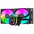 Water Cooler Kalkan Iota 240 ARGB, 240mm, Intel-AMD, Preto, KLK00045 - Imagem 3