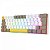 Teclado Mecânico Gamer Redragon Draconic PRO, RGB, Wireless/Bluetooth, 60%, Switch Brown, ABNT2, Branco, Amarelo e Cinza - Imagem 3