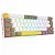 Teclado Mecânico Gamer Redragon Draconic PRO, RGB, Wireless/Bluetooth, 60%, Switch Brown, ABNT2, Branco, Amarelo e Cinza - Imagem 4